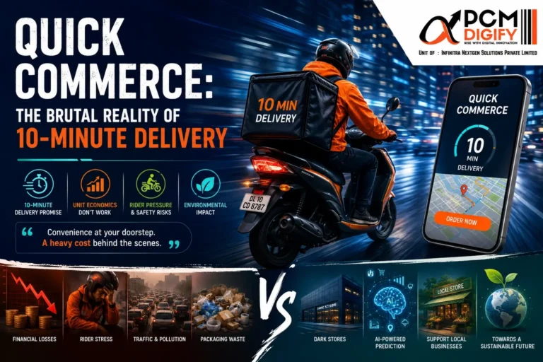 Quick Commerce The Brutal Reality of 10-Minute Delivery.