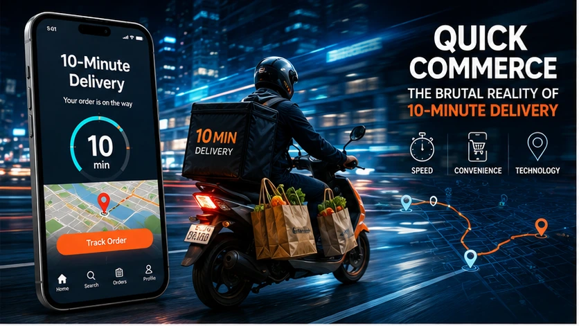 The Brutal Reality of 10-Minute Delivery