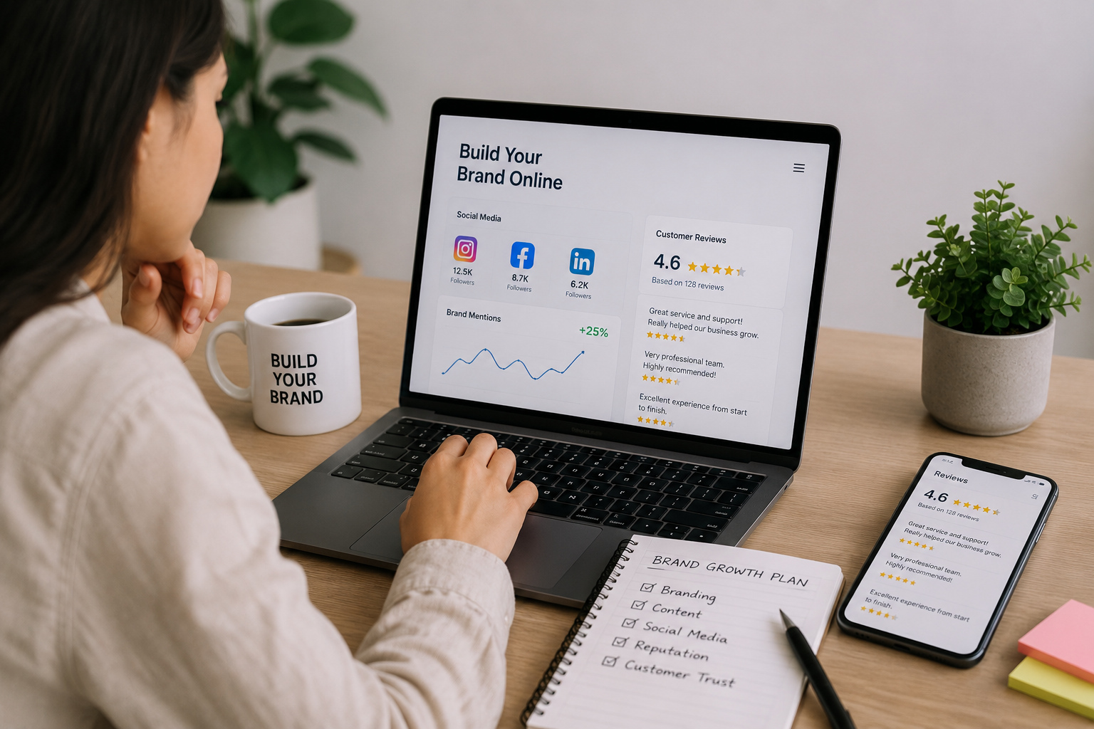 Online Brand presence
