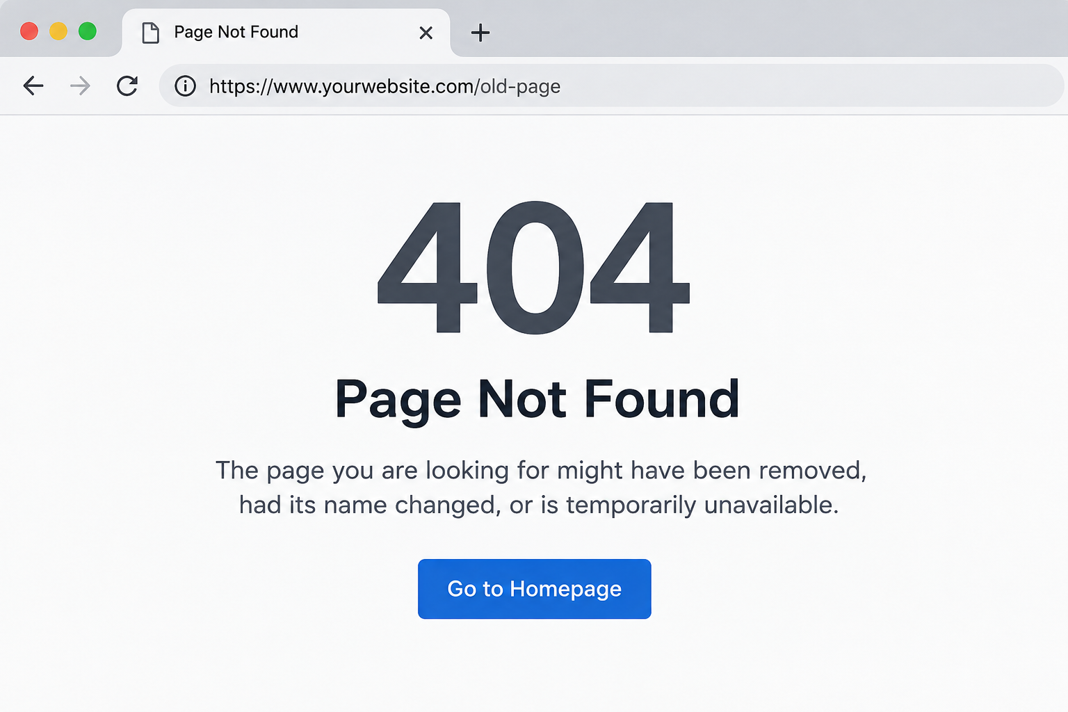 Broken links