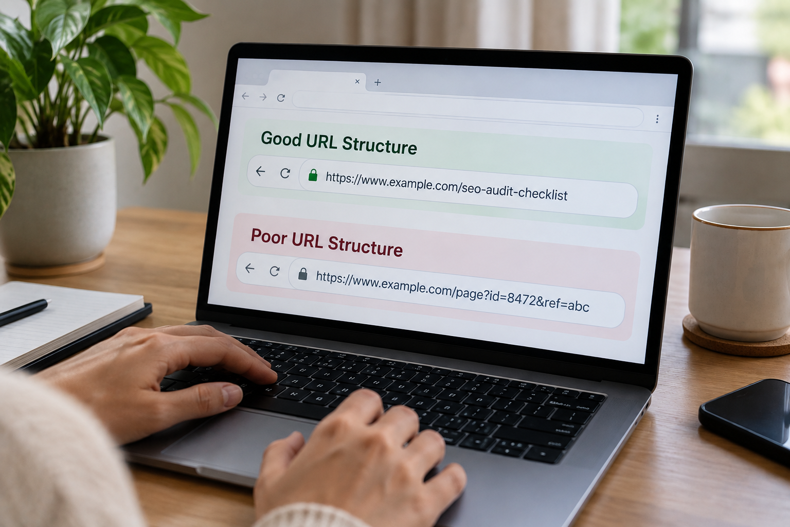 Correct URL structure